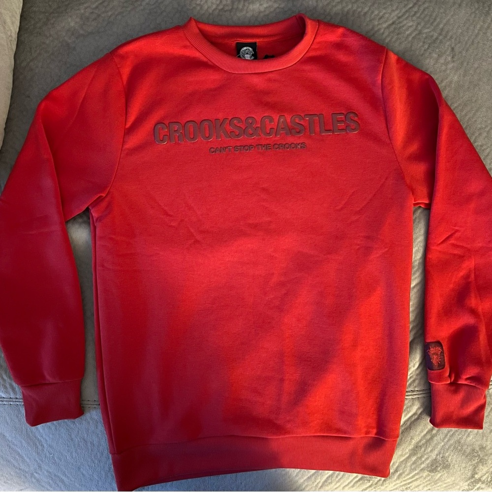 Crooks & Castles Essentials Crew Sweater Medium Sweatshirt